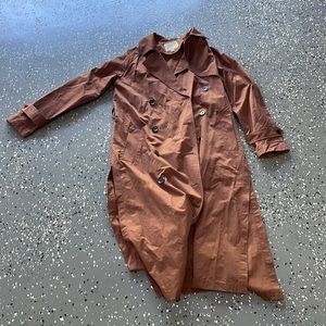 Muave Trench Coat